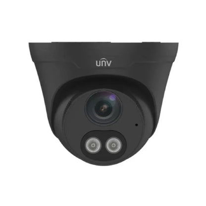 Uniview IPC3618LE-ADF28KC-DL 8 MP ColorHunter Dual-Light Turret IP Camera with Two-Way Audio