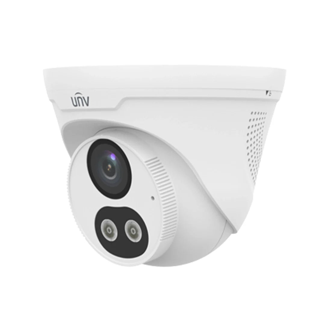 Uniview IPC3618LE-ADF28KC-DL 8 MP ColorHunter Dual-Light Turret IP Camera with Two-Way Audio