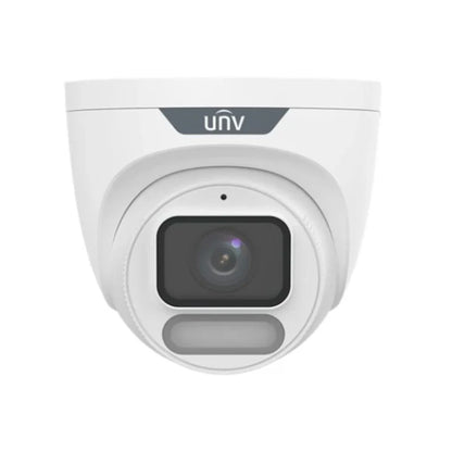 Uniview IPC3628LE-ADF28K-WP-W 8MP ColorHunter Wise-ISP Turret Camera, IP67, PoE, White