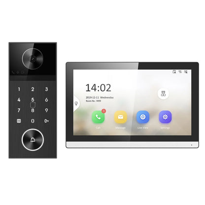 Nexvision NV-KIS903-PW - Video Intercom Kit 7 Inch Touch Screen Indoor Station Wi-Fi Supported IP Intercom System