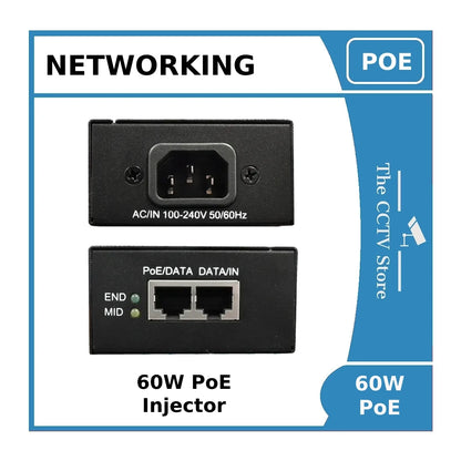 Hikvision 60W POE Injector LAS60-57CN-RJ45