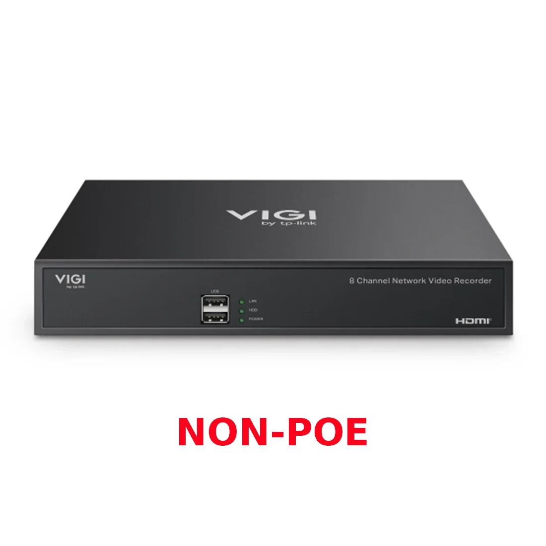 VIGI NVR1008H 8 Channel non-PoE Network Video Recorder w/ 1x HDD Bay - NR