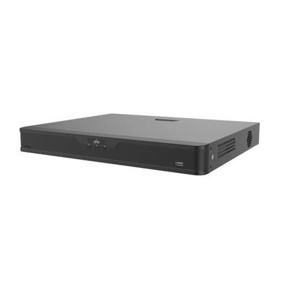 Uniview NVR302-16B-P16-IQ 16 Channel PoE NVR with AI Smart Detection, 4K Recording & 16 Built-in PoE Ports