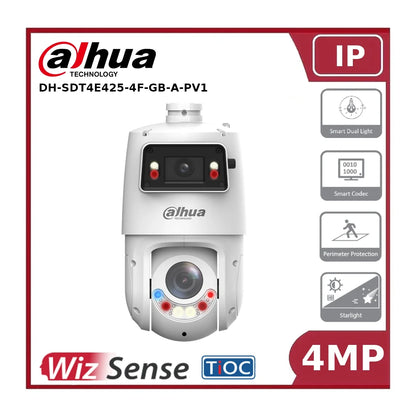 Dahua SDT4E425-4F-GB-A-PV1- 4MP 25x TiOC Smart Dual Light Network Panoramic PTZ Camera"NR" "EOL"