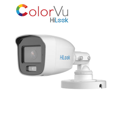 THC-B159-MS HiLook 5MP 3K ColorVu HD-TVI analogue bullet camera with built-in mic and 20m LED