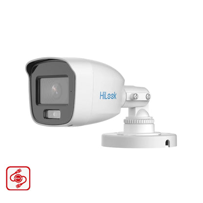 THC-B159-MS HiLook 5MP 3K ColorVu HD-TVI analogue bullet camera with built-in mic and 20m LED