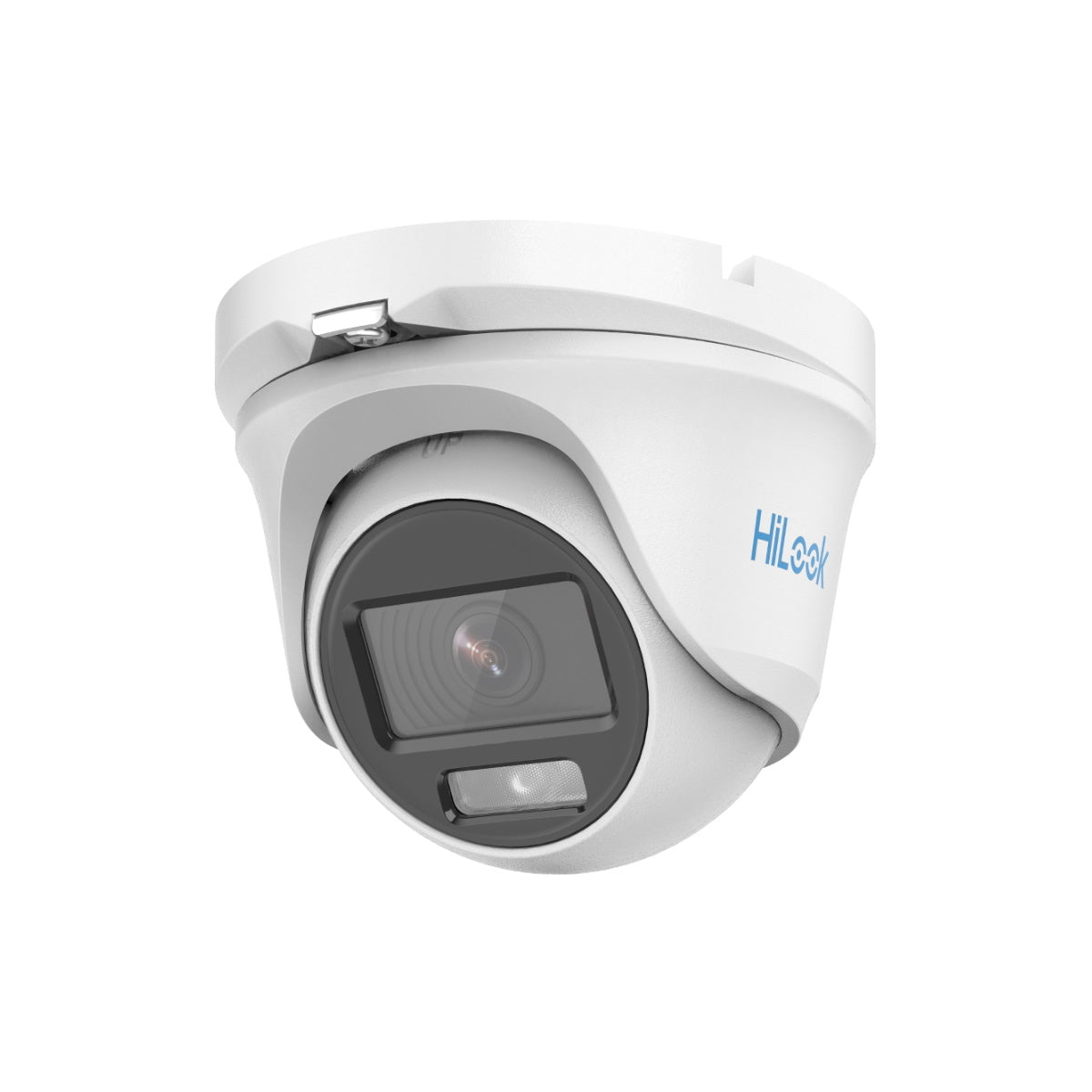 THC-T129-M HiLook 2MP 1080P HD-TVI ColorVu analogue turret camera with 20m LED in white or grey "EOL"