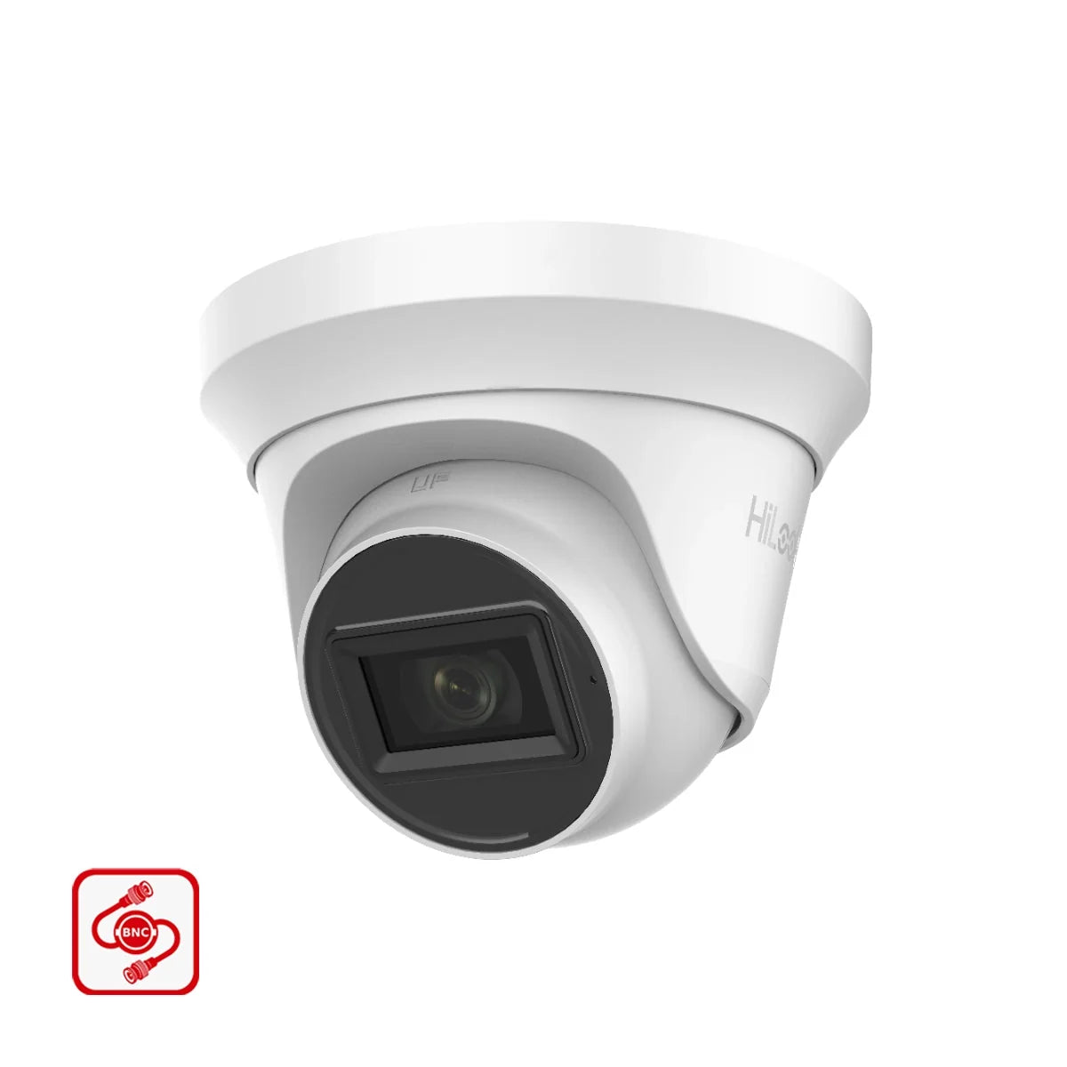 THC-T220-MS HiLook 2MP 1080P HD-TVI analogue turret camera with built-in mic and 40m IR in white"EOL"