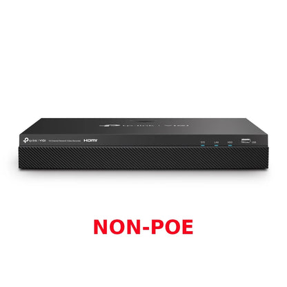 VIGI NVR2016H 16 Channel non-PoE Network Video Recorder w/ 2x HDD Bays - NR