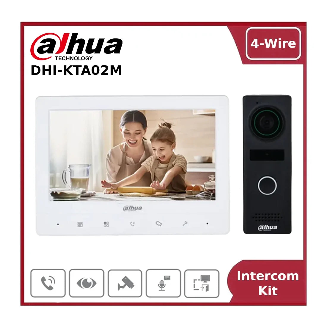 Dahua KTA02M - Analogue Video Intercom Kit "EOL"