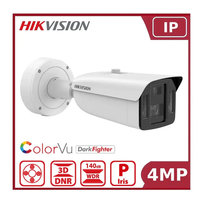 Hikvision iDS‑2CD8A46G0‑XZHSY 4MP DeepinView Dual‑Sensor ANPR Bullet, ColorVu/DarkFighter - NR